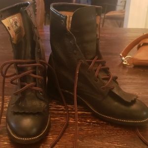 Amazing roper vintage lace up boits 6.5